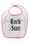 Bib Rockstar Pink