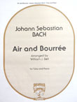 Air And Bouree   Tuba/Pn