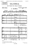 Gloria   Choralscor