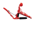 Ukulele Capo Red Hibiscus