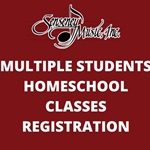 Homeschool Classes Multiple Students   Register